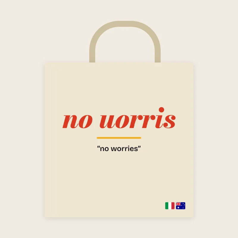 no uorris, tote